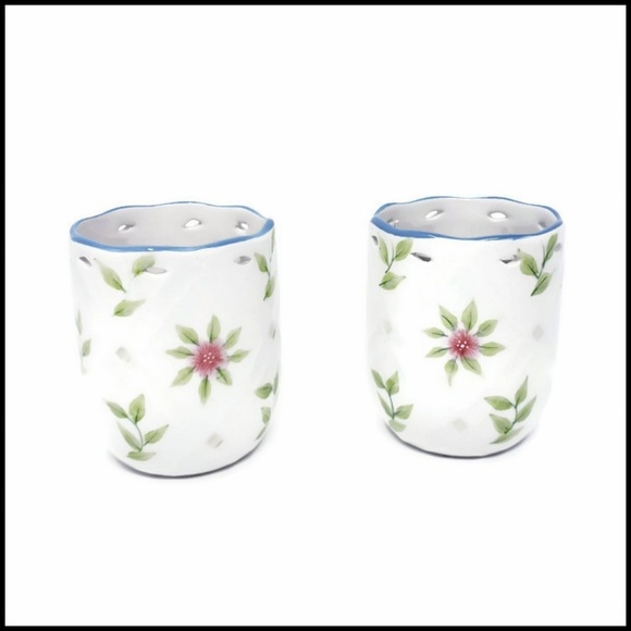 New! Set of 2 Better Homes & Garden Candle Holders - Picture 2 of 6